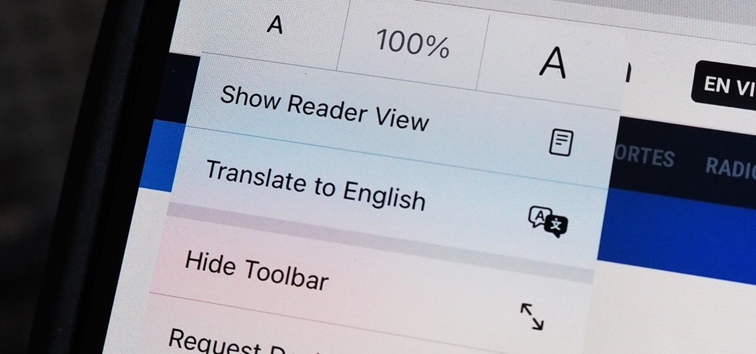 How To Translate Safari Page On IPhone