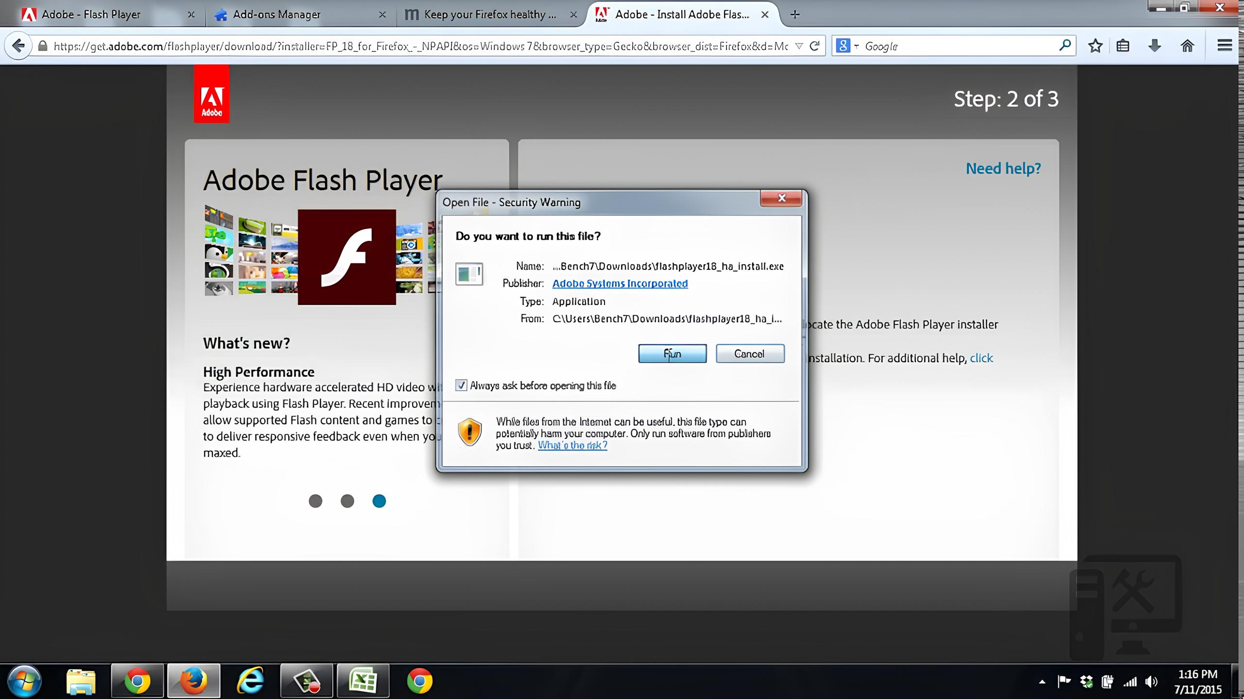 How To Update Flash Player In Firefox