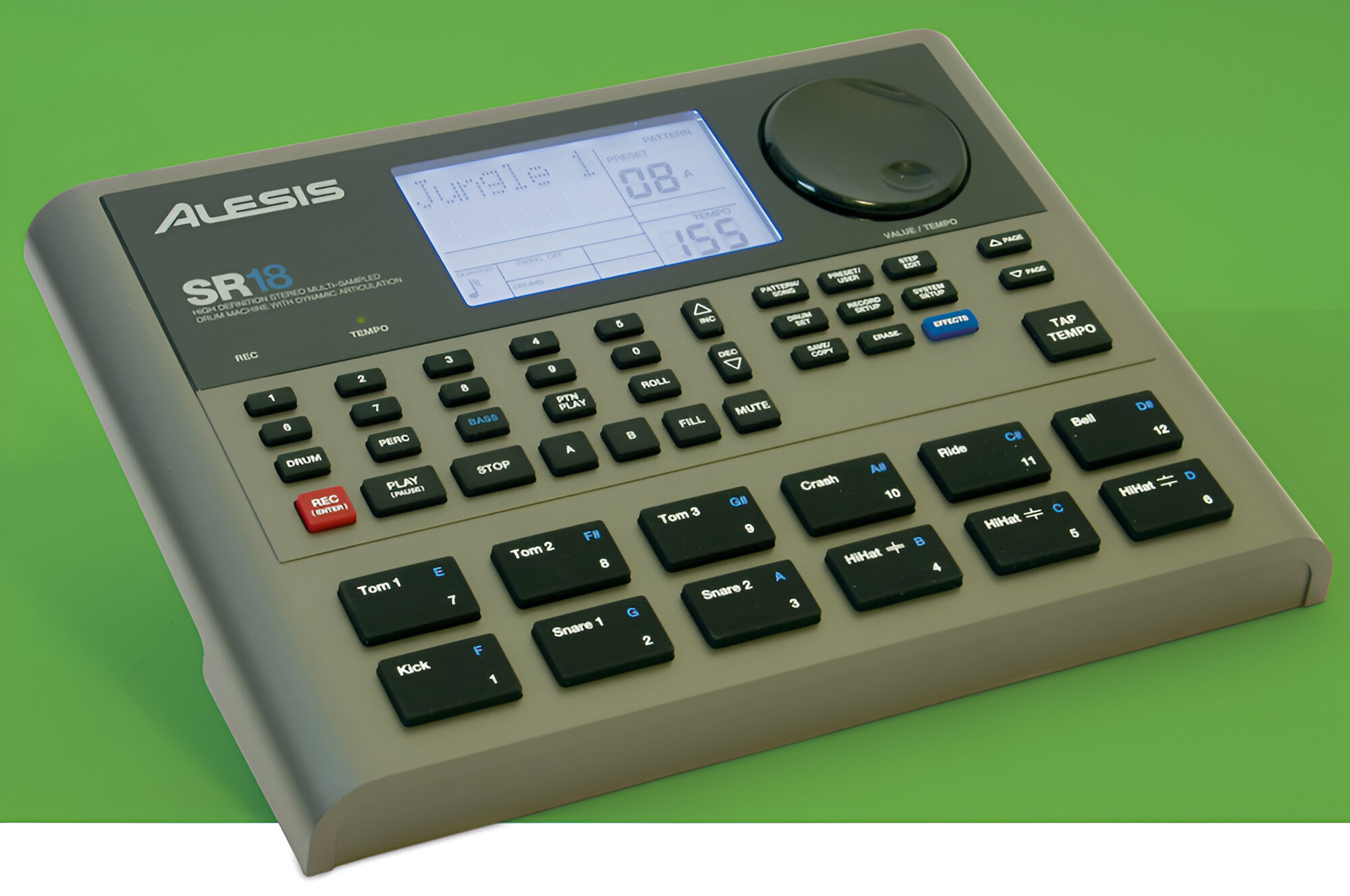 How To Use Ddrum DDTI With Alesis SR-18 Drum Machine