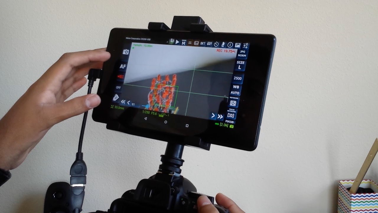 How To Use Tablet As Monitor For A Camcorder