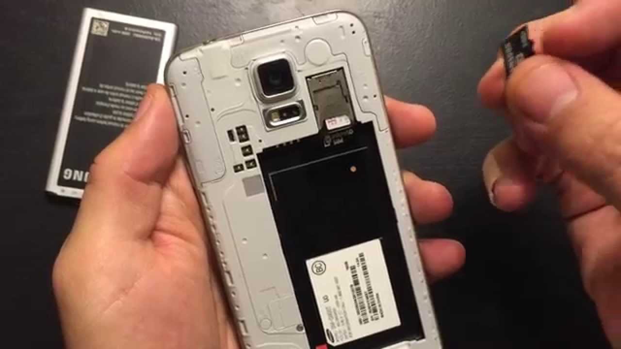 Inserting SIM Card In Galaxy S5: A Step-by-Step Guide