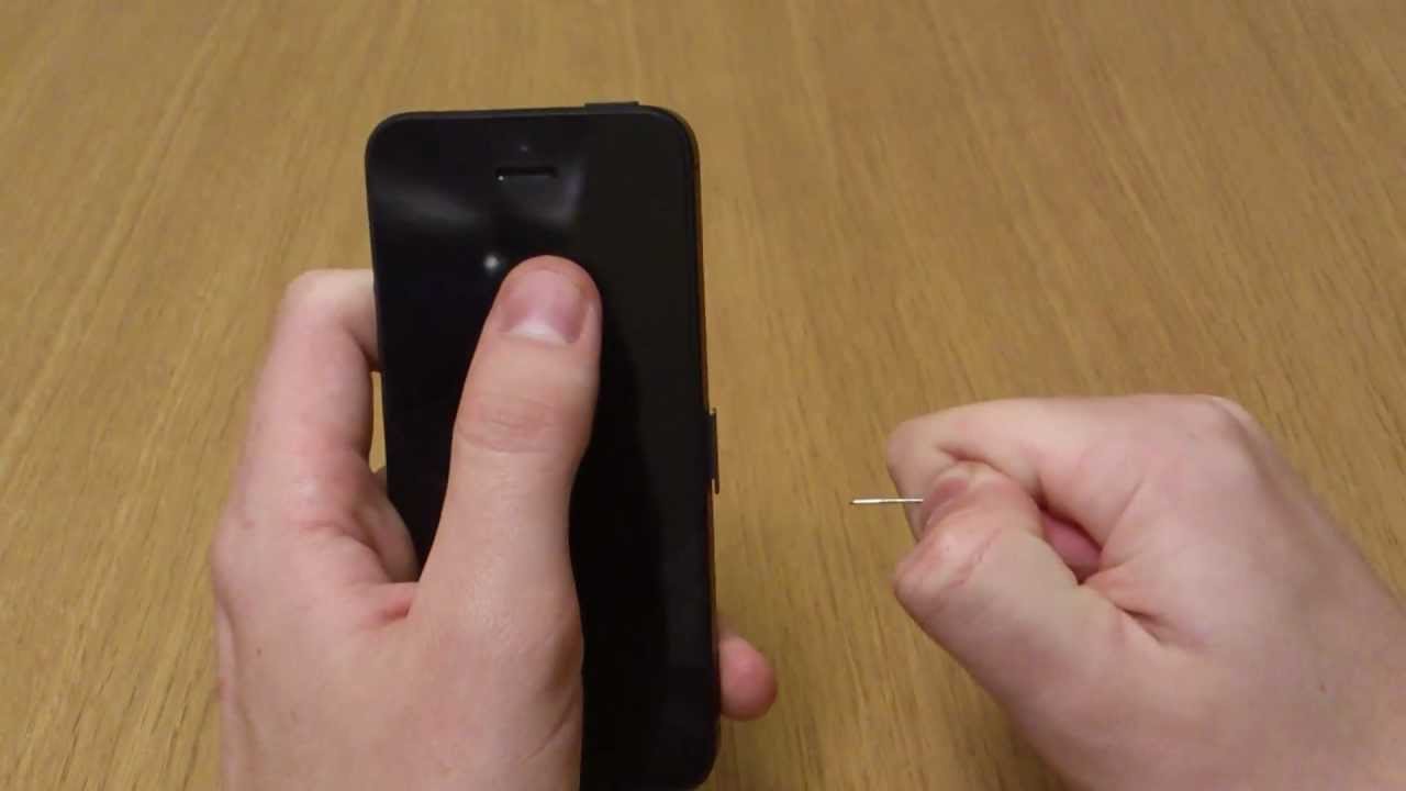 Inserting SIM Card Into IPhone 5S: Easy Steps