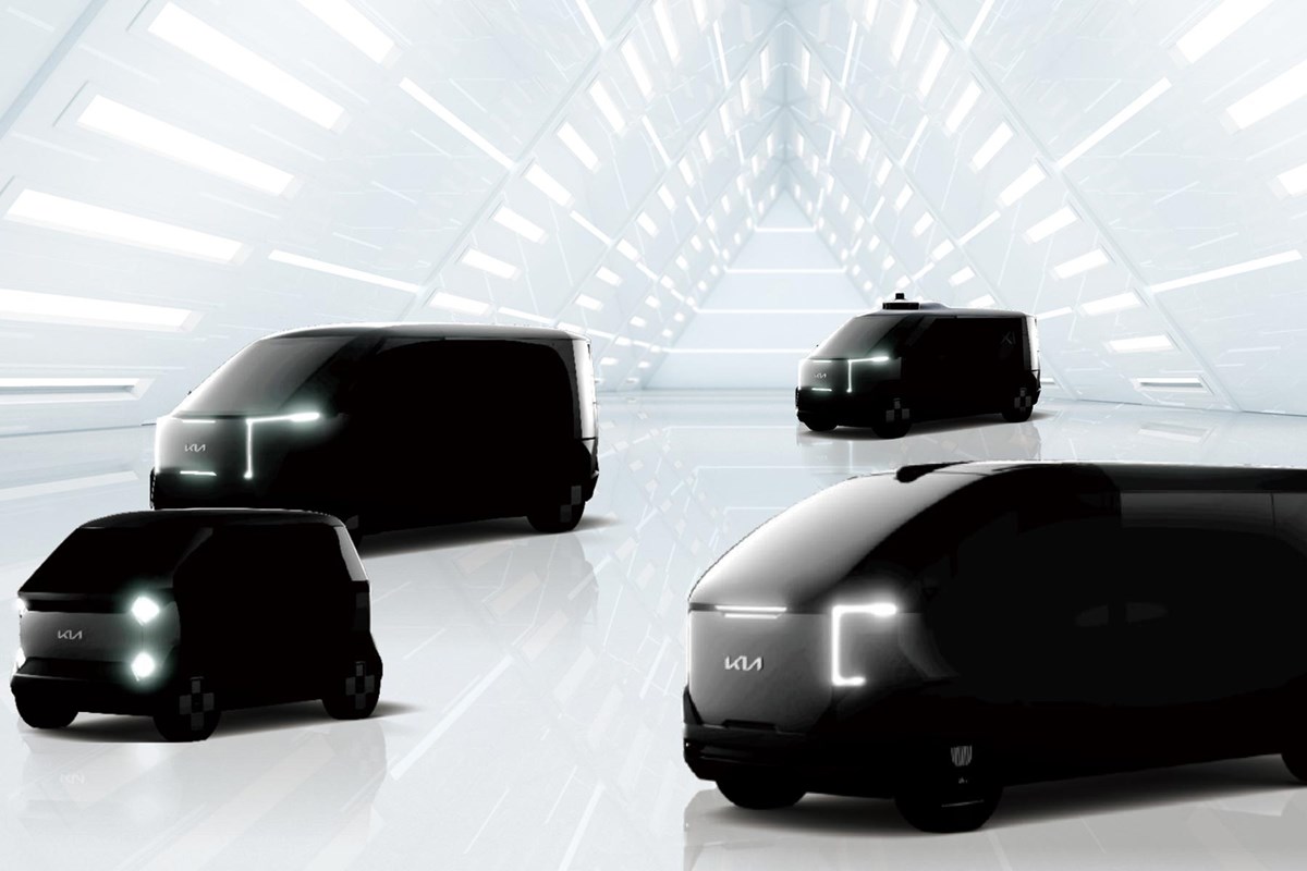 Kia Unveils New Commercial EV Van Lineup At CES 2024