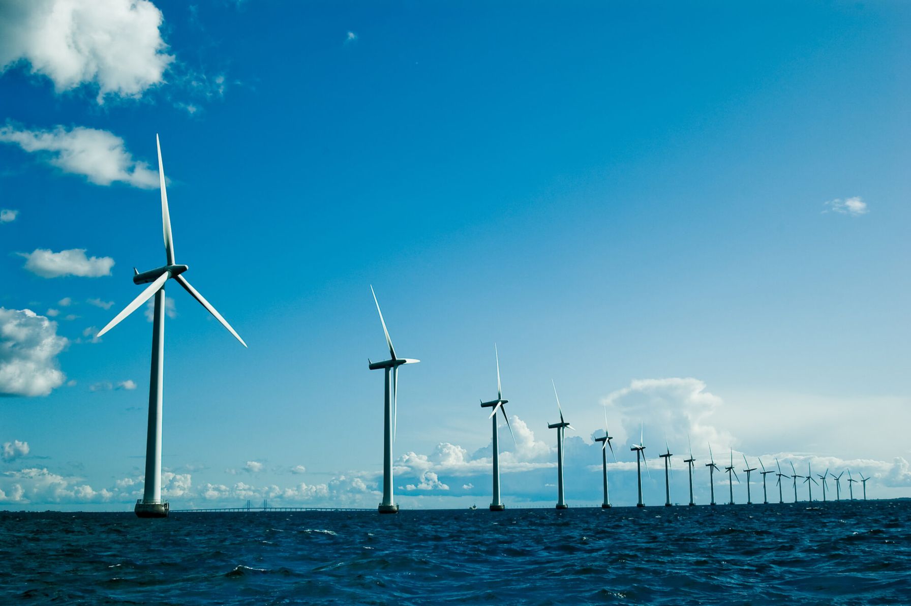 Offshore Wind Farms Transmitting Renewable Energy To The US Grid
