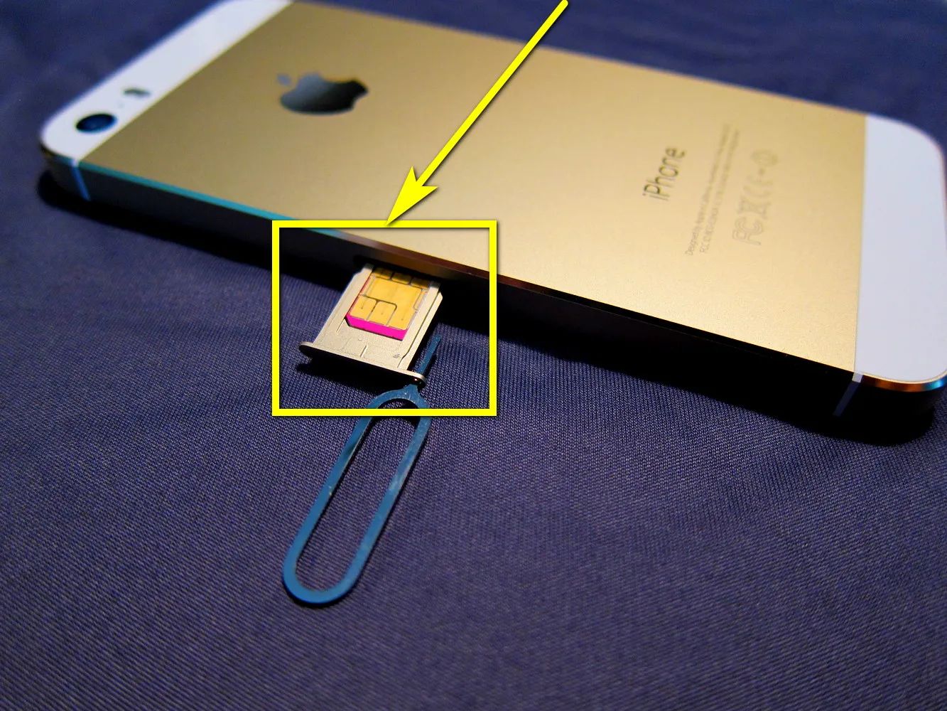 Proper Way To Remove SIM Card From IPhone 5