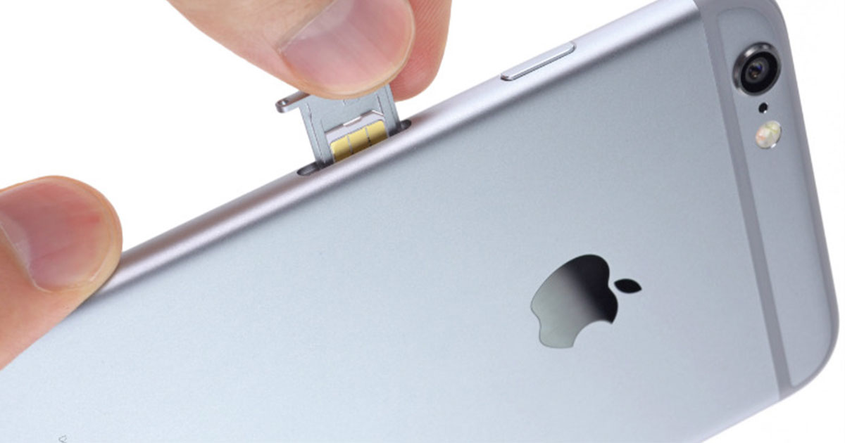 Removing SIM Card From IPhone 5C