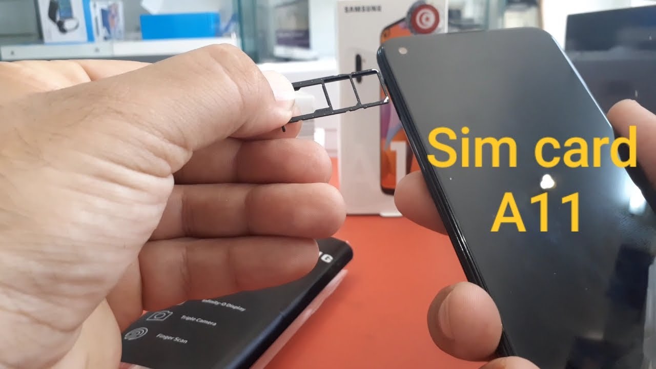Safely Extracting SIM Card From Samsung A11