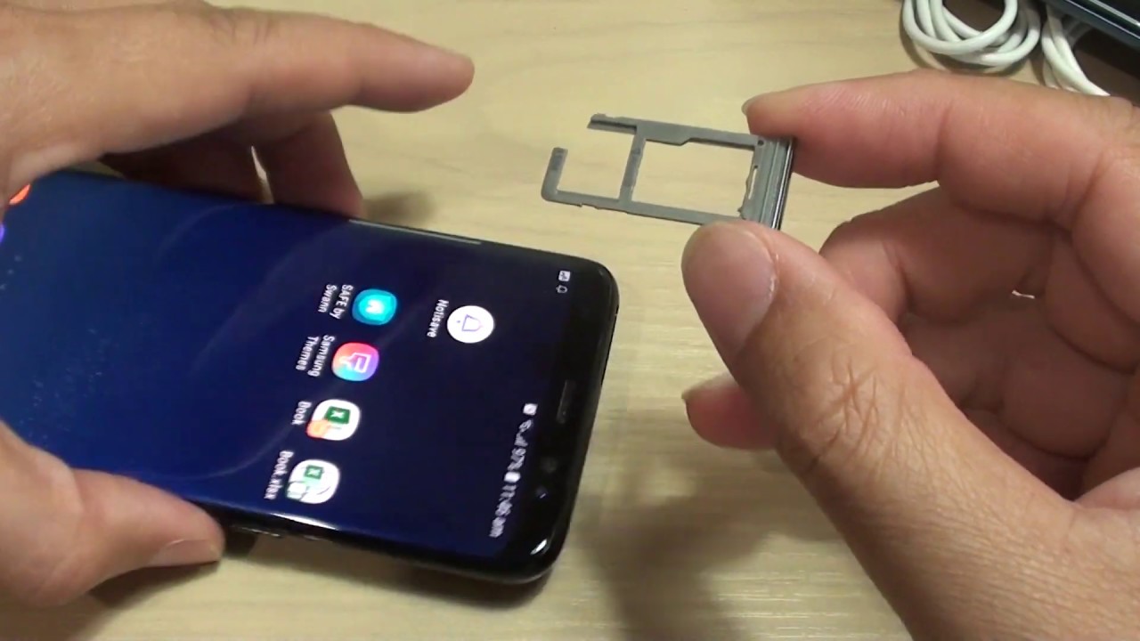 Safely Removing SIM Card From Galaxy S8