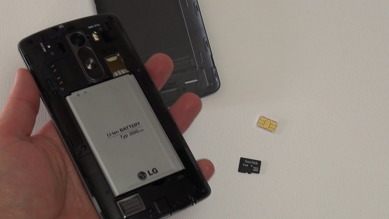 Safely Removing SIM Card From LG G3