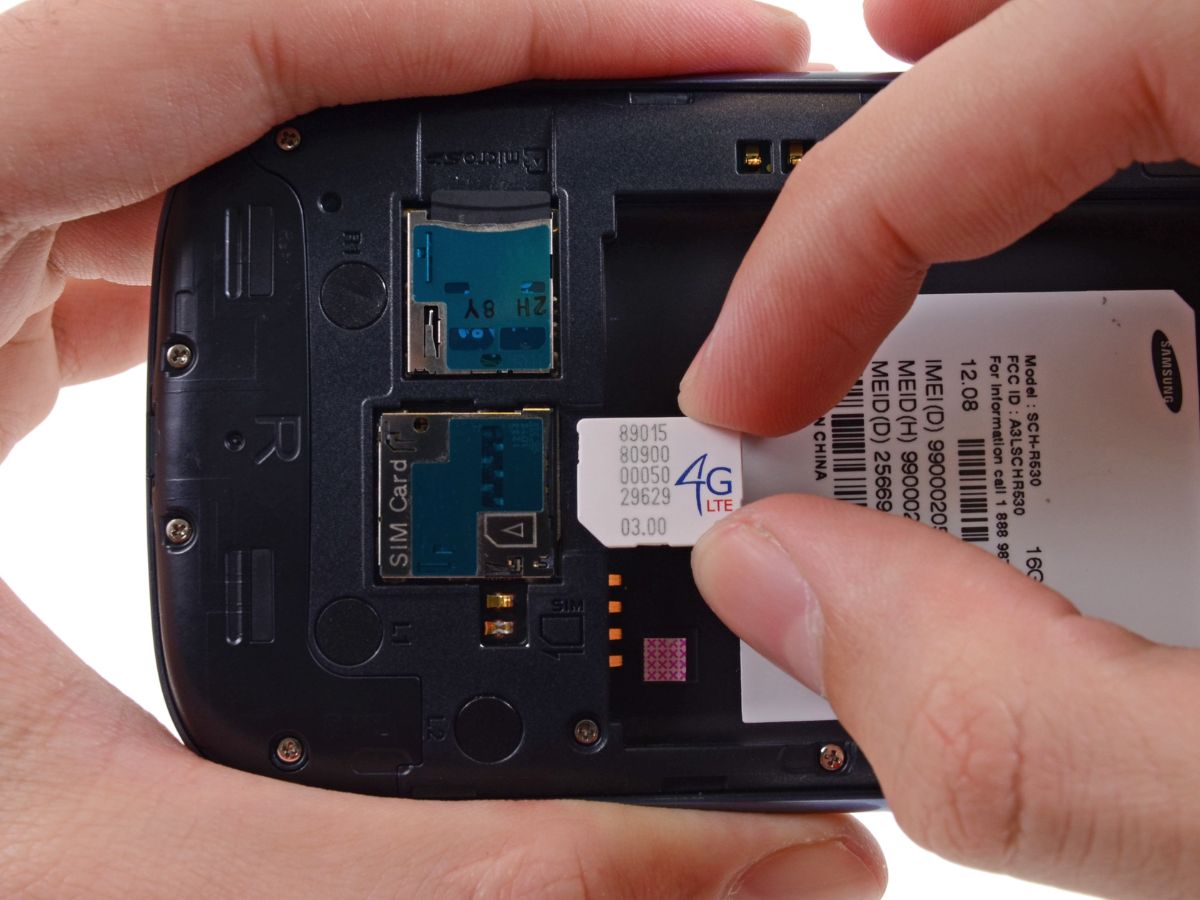 Safely Removing SIM Card From Samsung S3