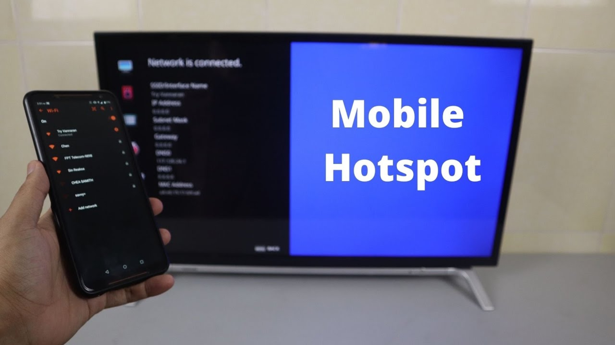 smart-tv-connection-using-iphone-hotspot-with-ease