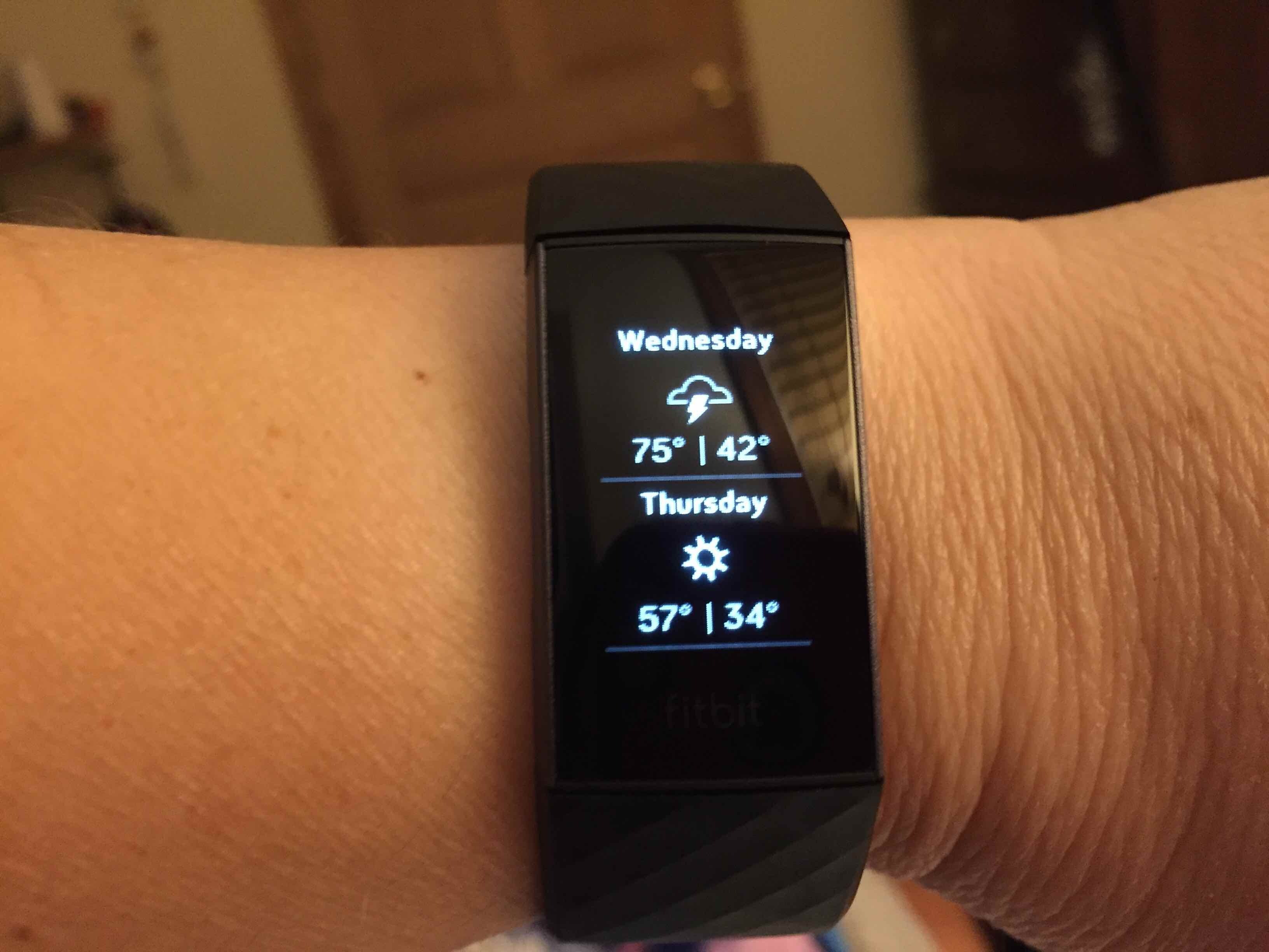 Stay Informed: Syncing Weather To Fitbit Charge 3