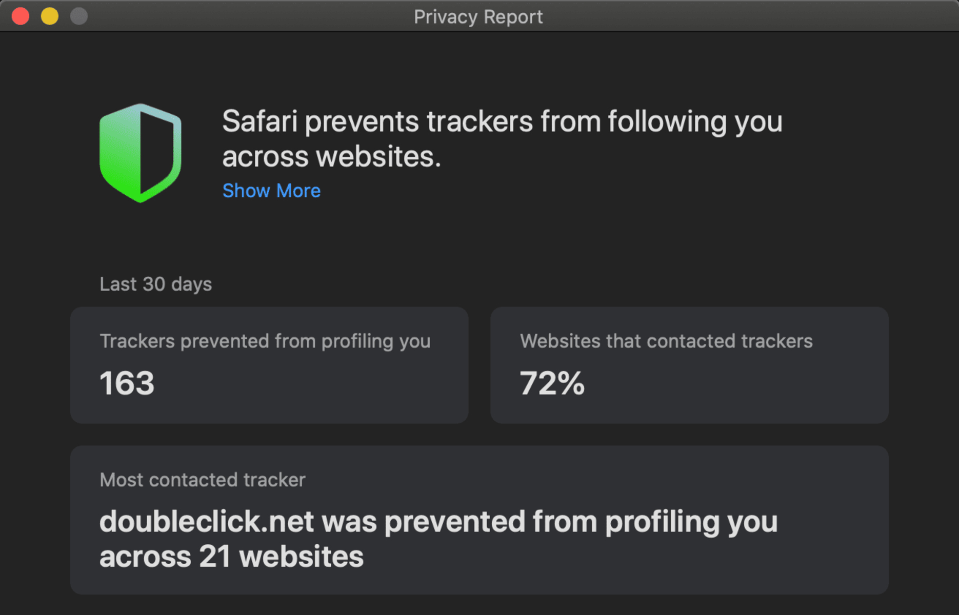 What Is The Privacy Report On Safari