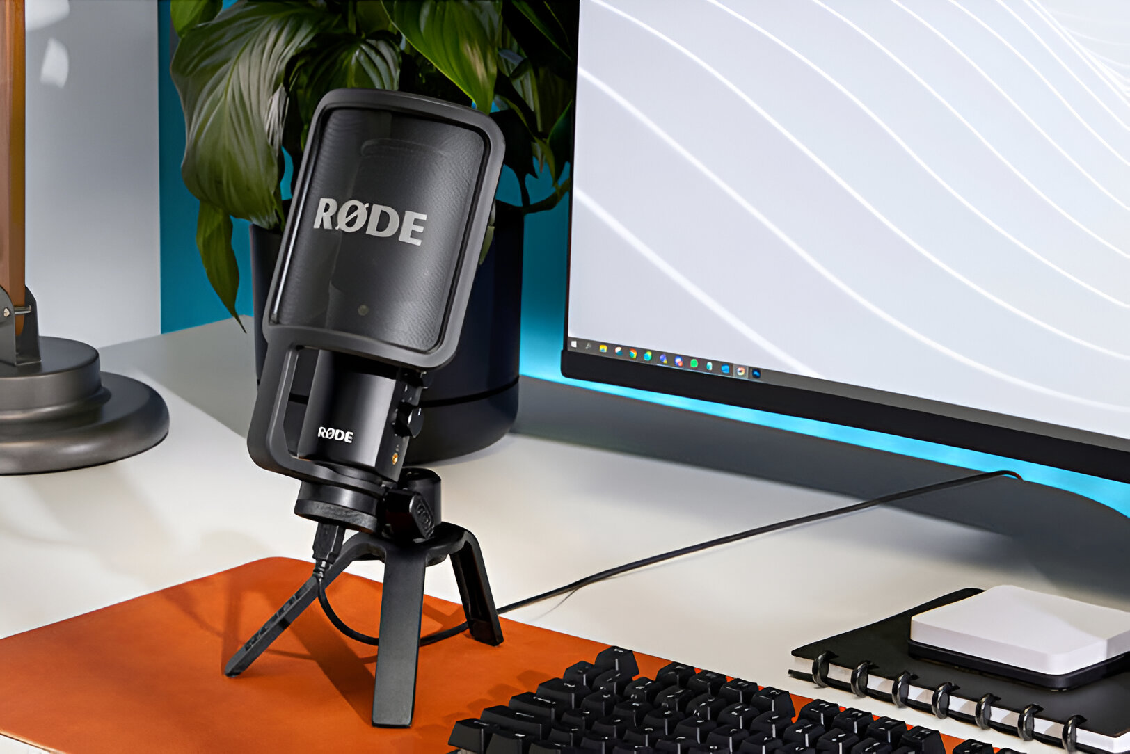 What Size Microphone Clip For Rode NT-USB USB Condenser Microphone