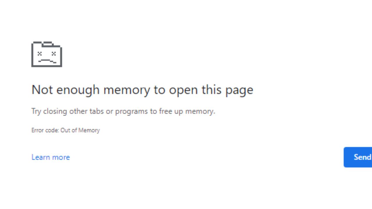 why-does-google-chrome-keep-running-out-of-memory