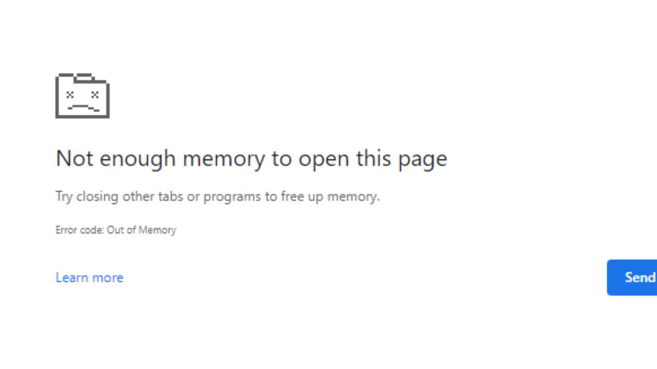 Why Does Google Chrome Keep Running Out Of Memory?