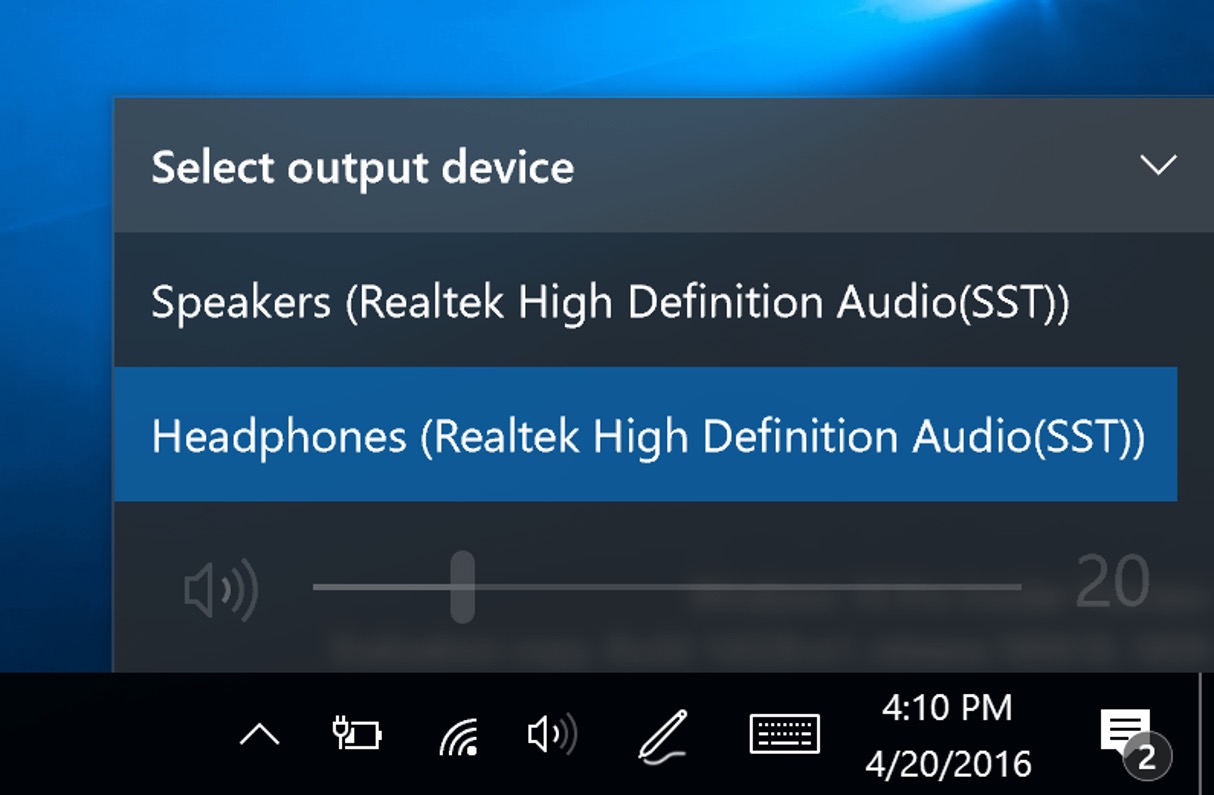 Windows 10 Audio Switch: Changing From Headphones To Headset