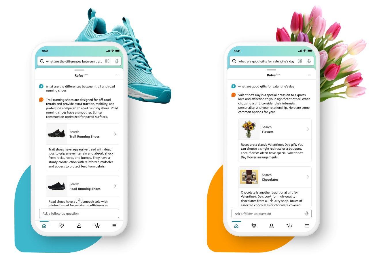 Amazon Introduces Rufus, An AI Shopping Assistant In Its Mobile App