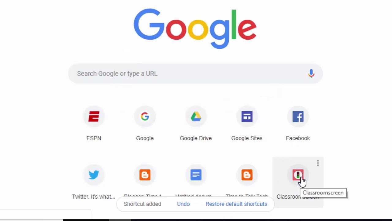 How To Add Webpages To Google Chrome Homepage