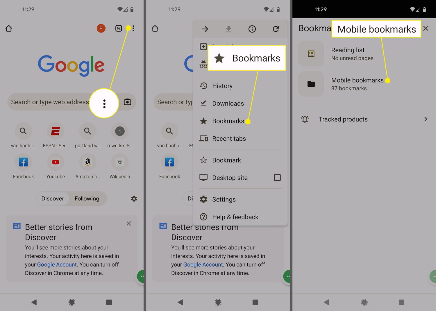 How To Bookmark On Android Chrome