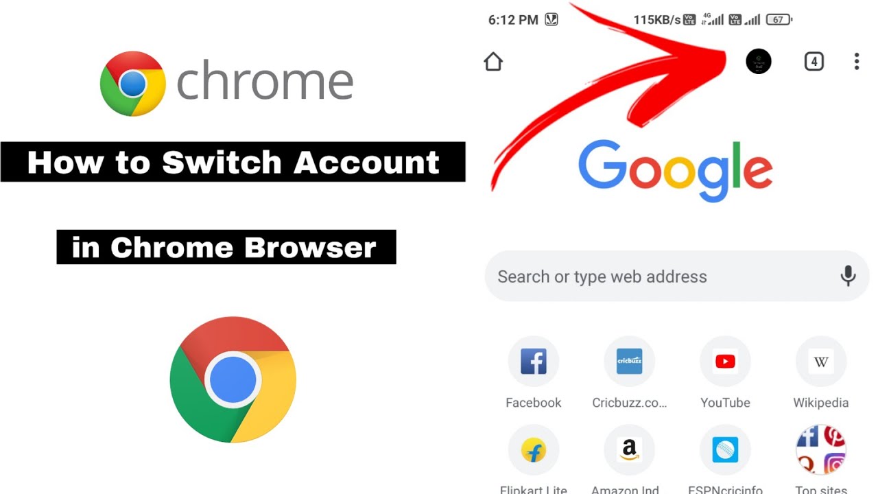 How To Change Accounts On Google Chrome