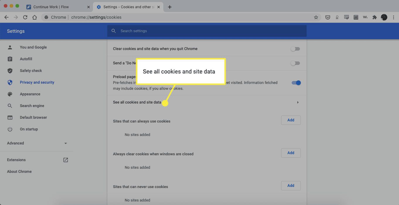 How To Clear Cookies For One Site In Chrome