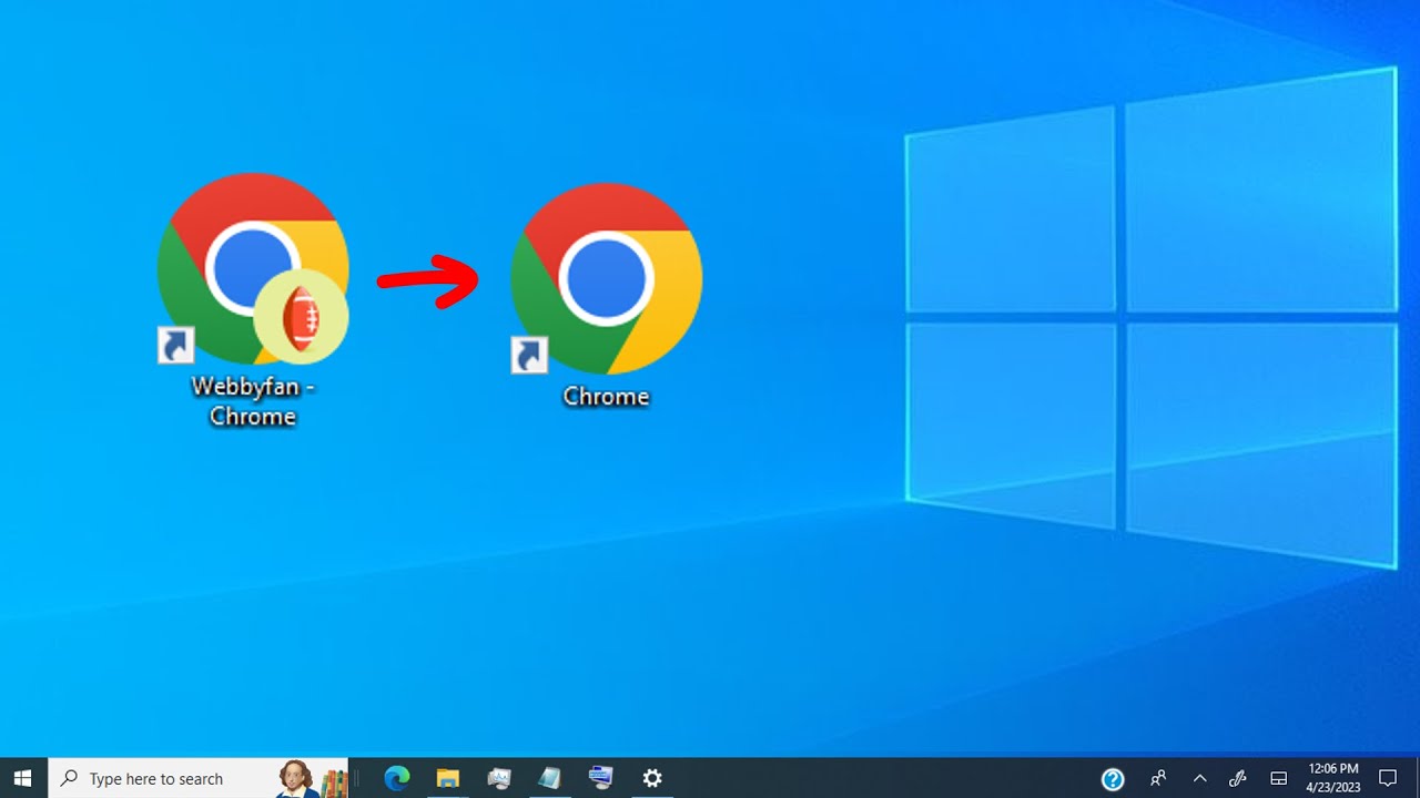 How To Get Google Chrome Icon On Desktop