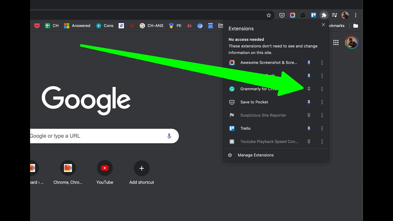 How To Get Rid Of Google Chrome Toolbar