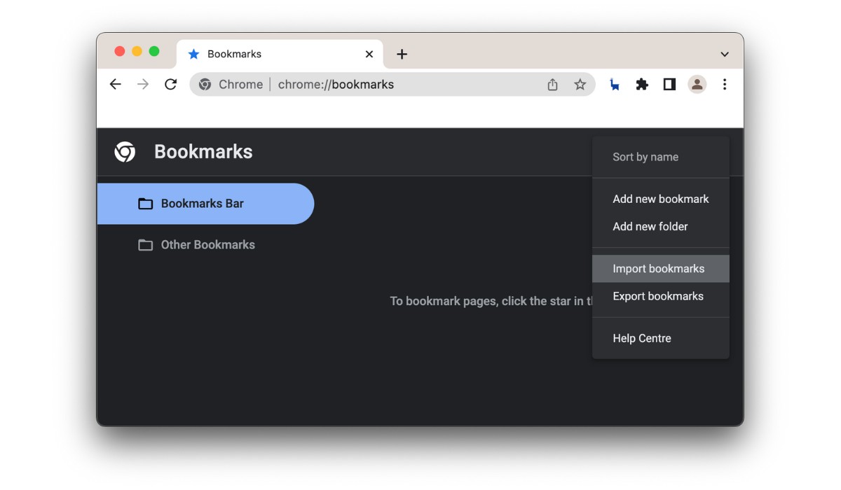 How To Import Bookmarks To Chrome