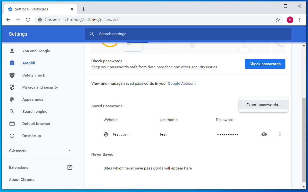 how-to-import-passwords-in-chrome