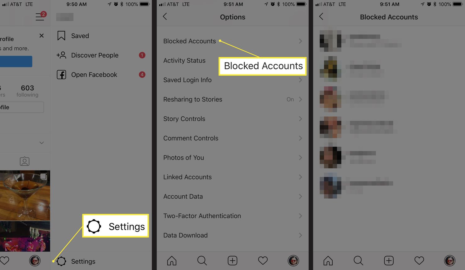 How To See Blocked Accounts On Instagram In Chrome