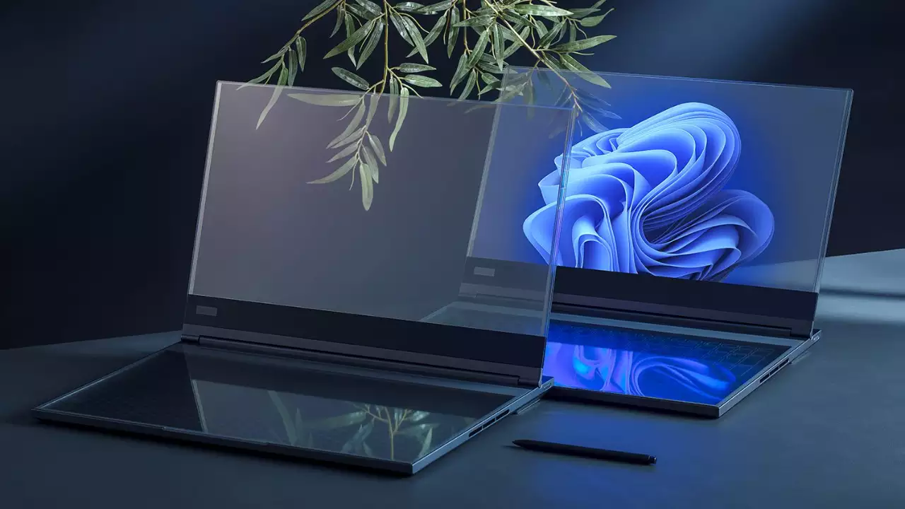 Lenovo Unveils Transparent Laptop Concept At MWC
