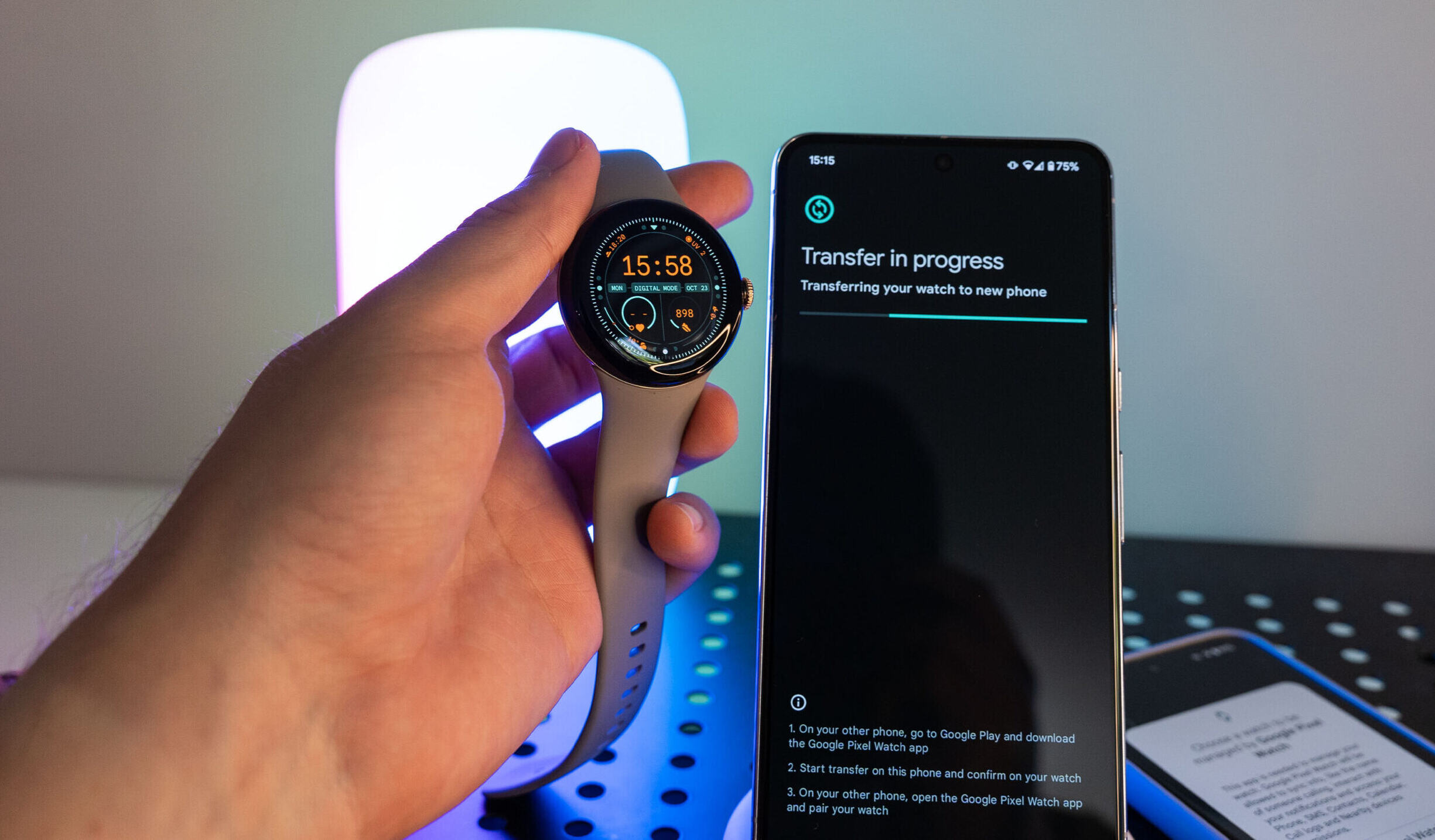 Syncing Devices: Connecting LG Smartwatch To Pixel 4