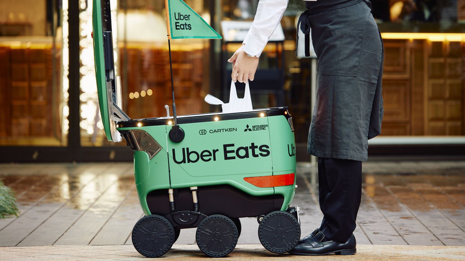 Uber Eats To Launch Robot Delivery Service In Japan