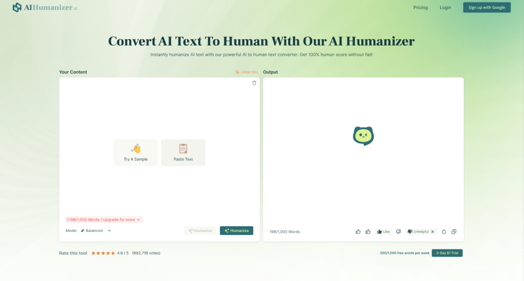 10 Best AI Humanizers To Humanize AI Text With Ease | Robots.net