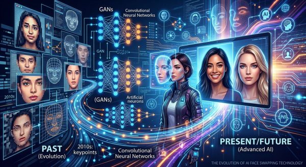 The Technology Behind AI Face Swapping and How it Has Evolved
