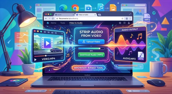 How to Strip Audio From Video Files Straight in Your Browser