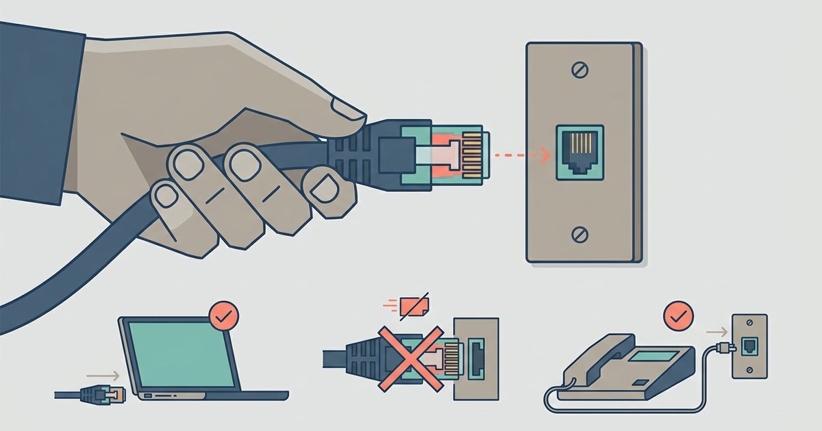 Can I Plug An Ethernet Cable Into A Phone Jack With An Adapter