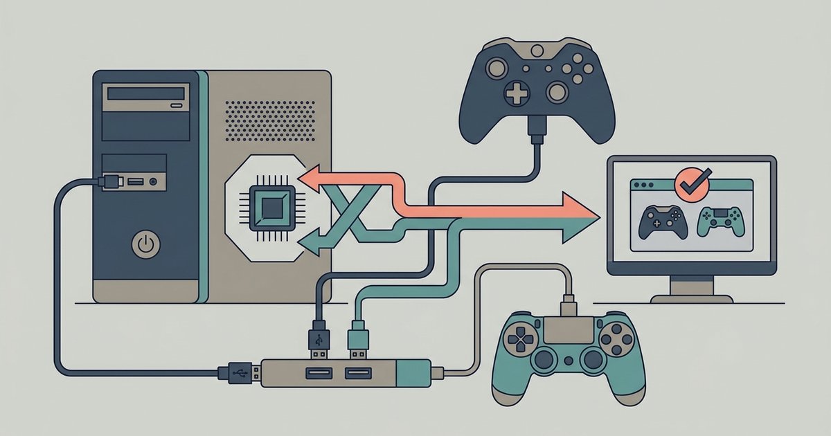 Can You Connect Two Different Controller Brands To One PC At The Same Time