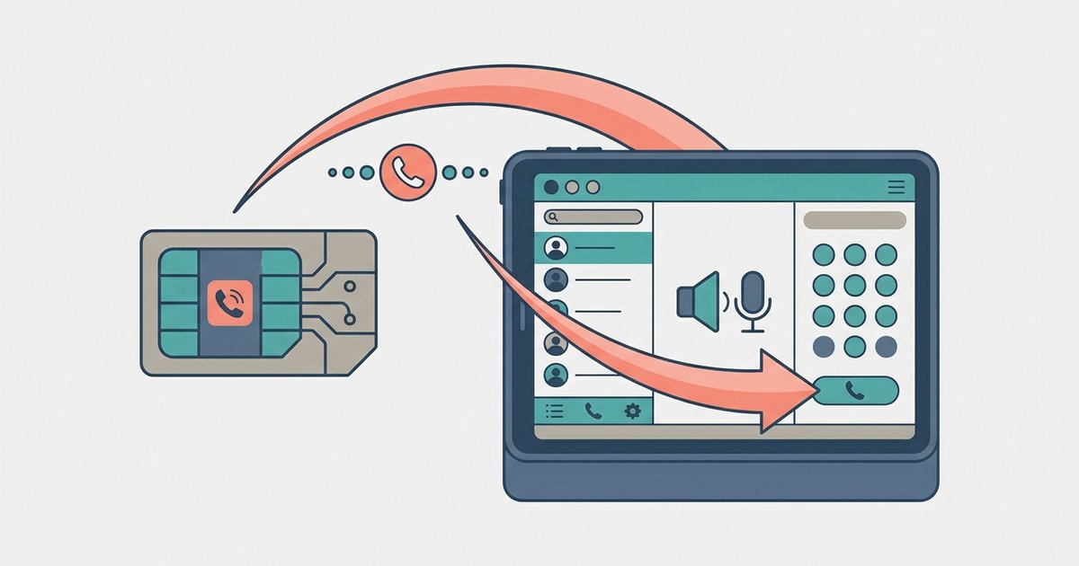 How To Port My Existing Phone Number To A Tablet Voip App