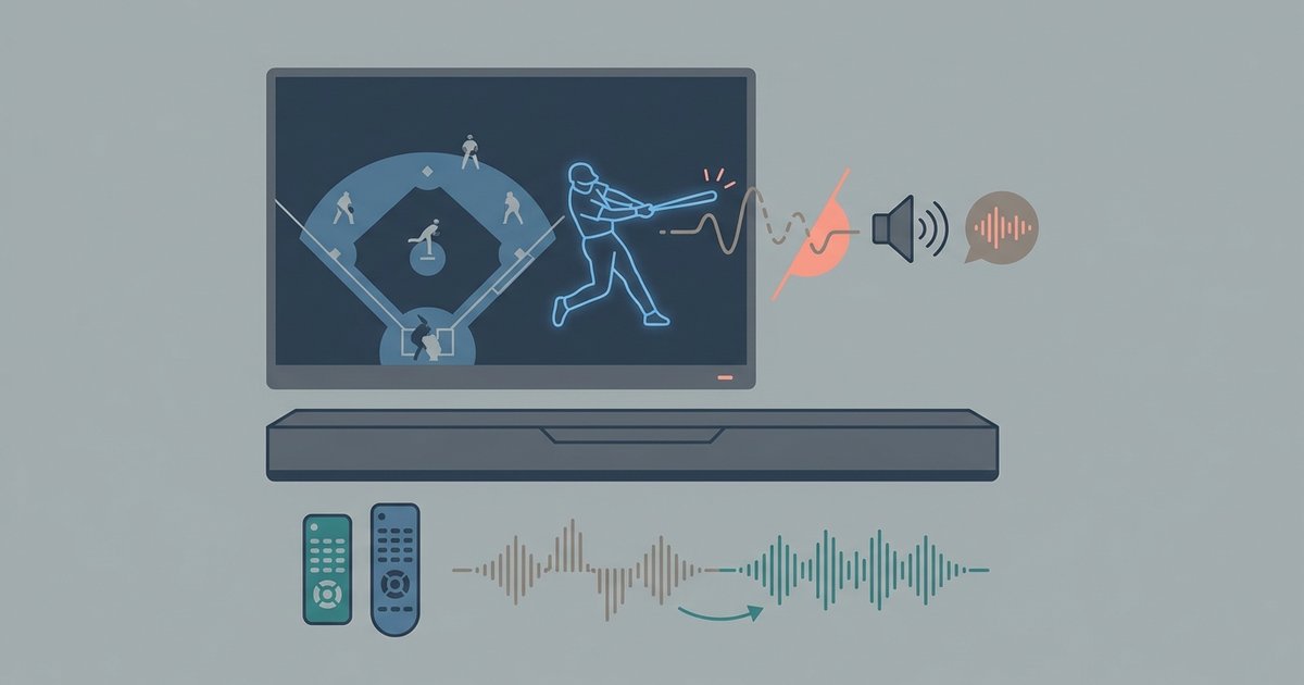 MLB TV Audio Sync Delay Fix