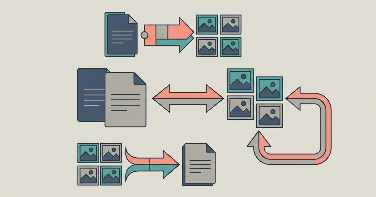 How to Convert PDF to JPG and JPG to PDF