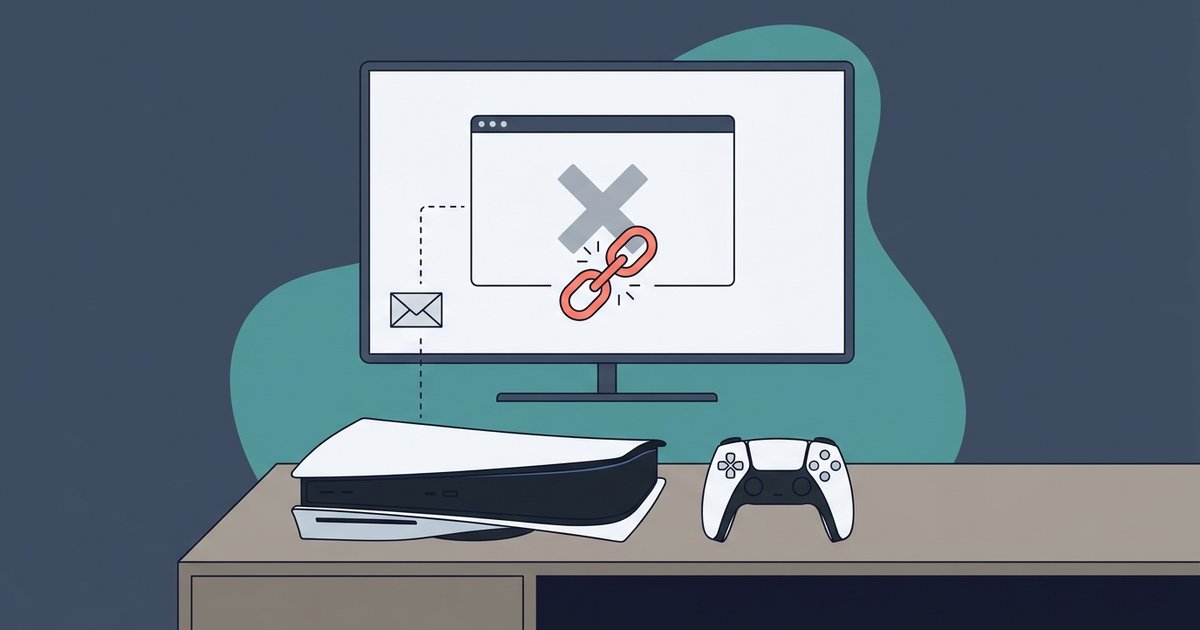 PS5 Web Browser Not Opening Link From Message