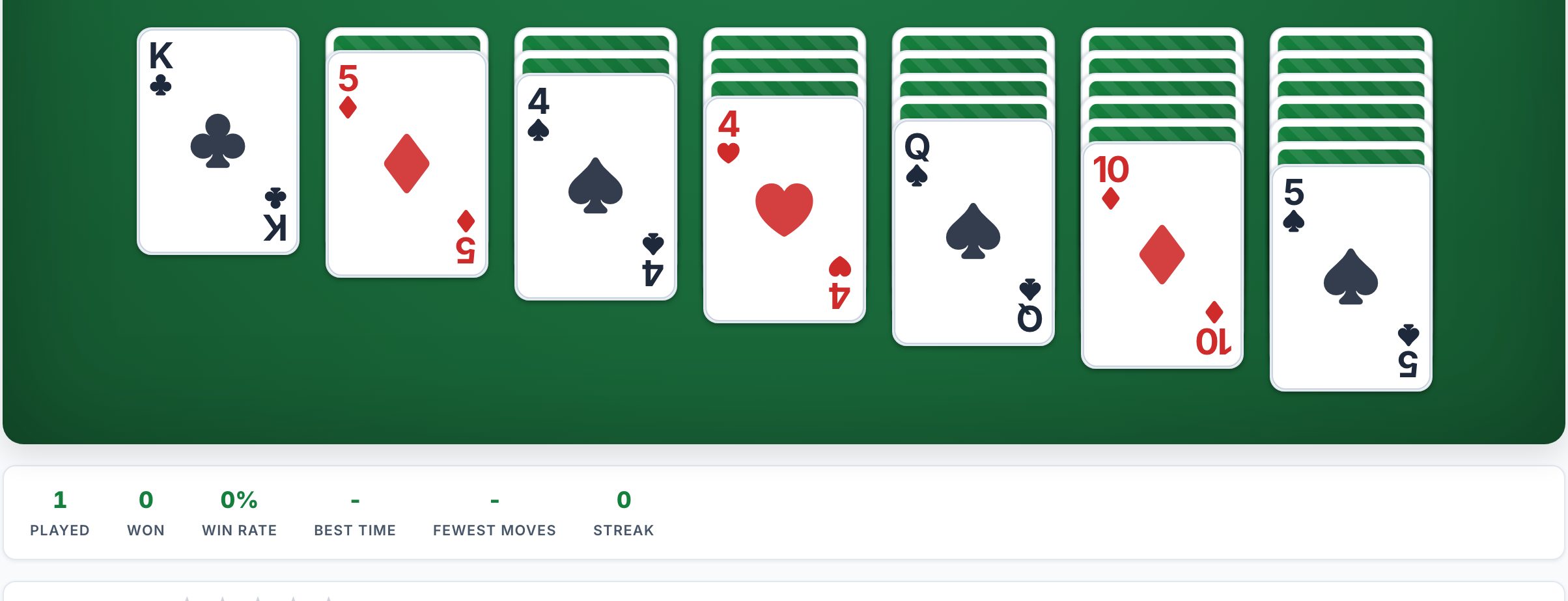 Where to Play Klondike Solitaire Online Free (No Download)