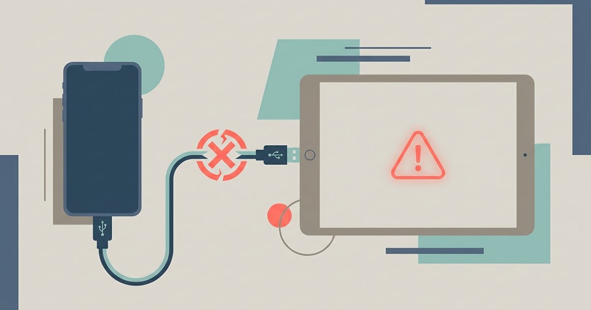 Why Is My Android Phone Not Connecting To My Tablet Via USB