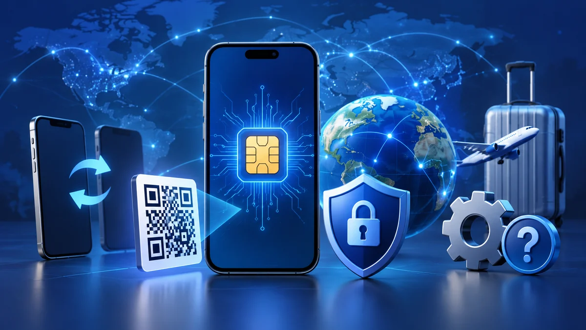 The Complete eSIM Guide: Setup, Transfers, Security and Travel Data